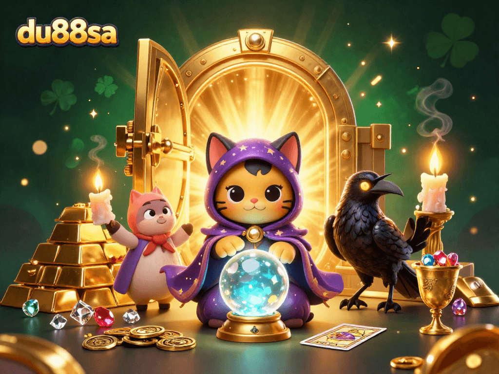 Experience the thrill of du88sa as the fortune teller cat reveals secrets of winning!