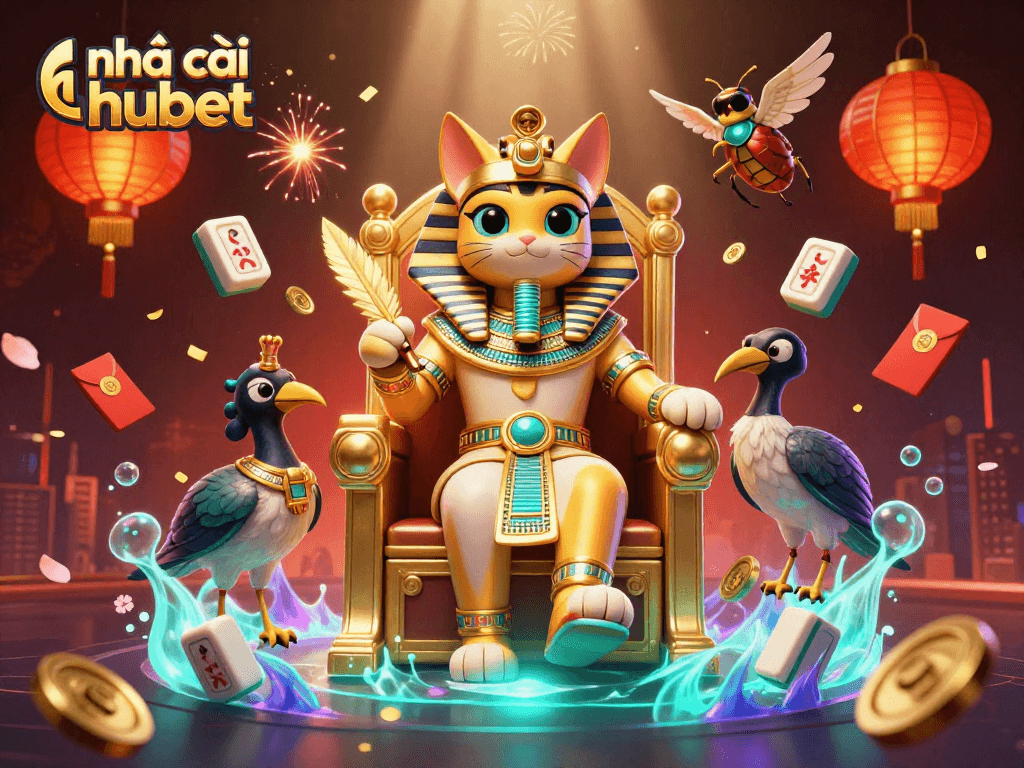 Experience the excitement at nhà cái hubet with vibrant casino elements and engaging characters.