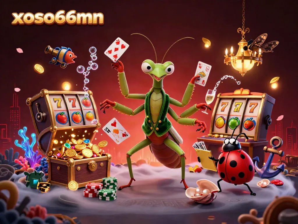 Experience thrilling moments with xoso66mn, featuring casino action and vibrant characters.