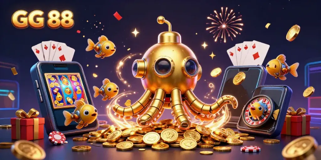 Experience thrilling gaming action in the vibrant world of GG 88 with interactive slot games.