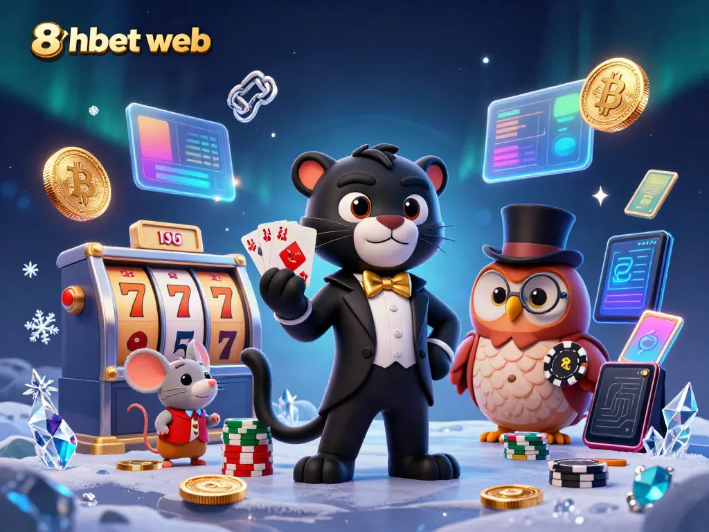 Engage in thrilling casino action at 8xbet web with stylish characters and vibrant gaming elements.