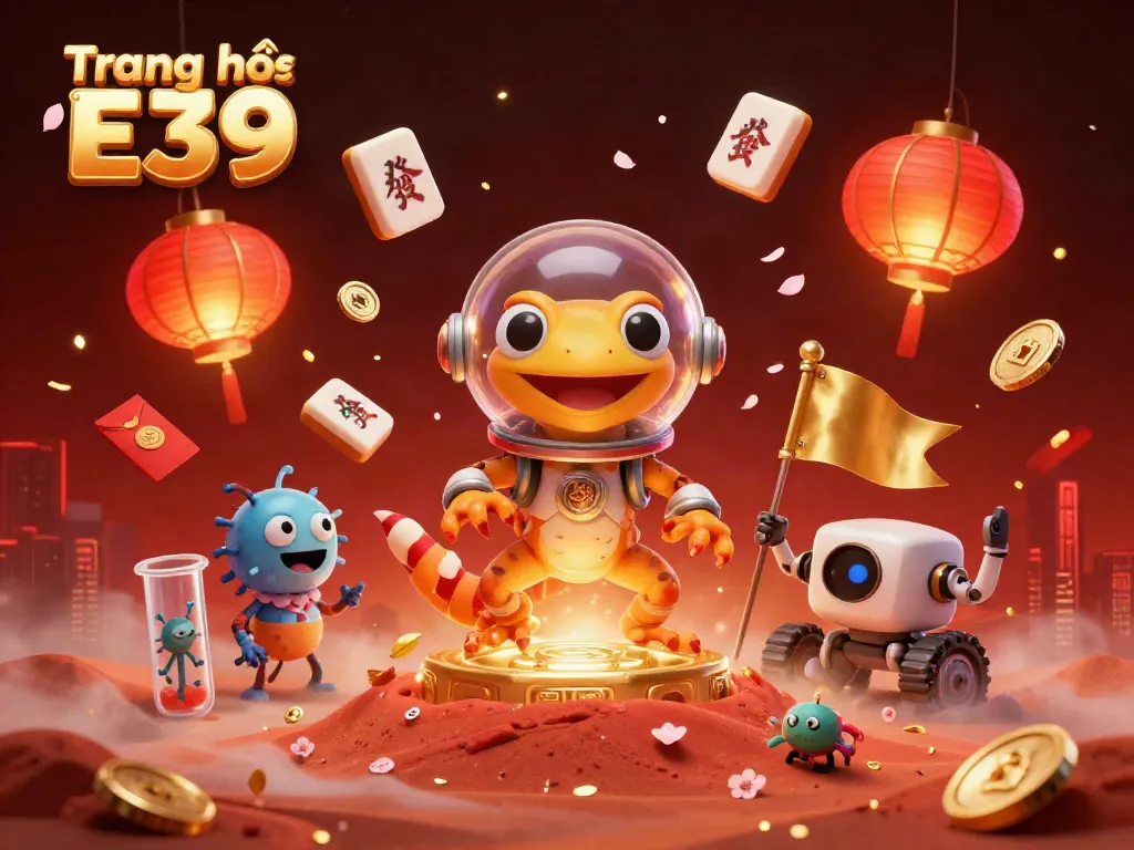 Spin the reels of fortune on Trang chủ E39 with a vibrant Martian casino theme, celebrating wins!