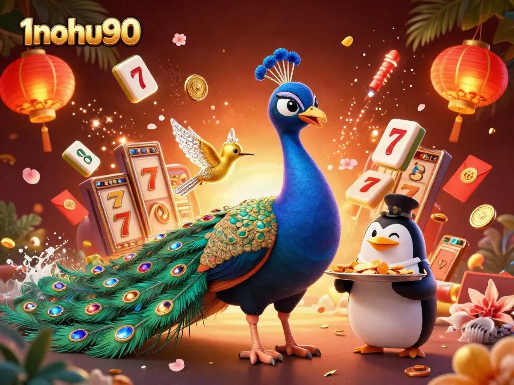 Engage in 1nohu90’s thrilling slot games with dazzling jackpots and festive casino elements.