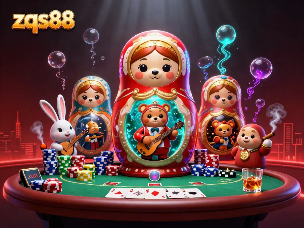 Engage in thrilling gameplay at zqs88 with vibrant casino characters and dynamic elements.