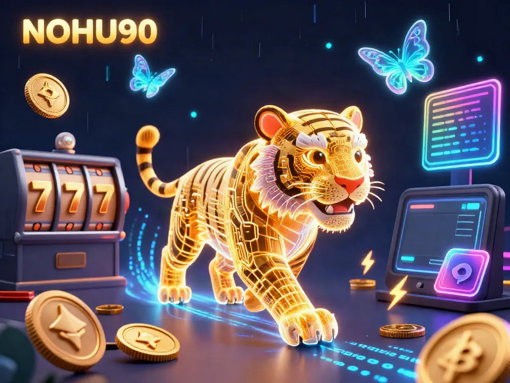 Experience winning with NOHU90 in an engaging virtual casino filled with vibrant gaming elements.